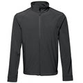 Schwarz - Front - 2786 Herren Softshell-Jacke - Performance-Jacke, 3-lagig, winddicht, wasserabweisend