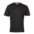 Schwarz - Front - AWDis Cool Herren SuperCool Sport-T-Shirt - Perfomance-Shirt