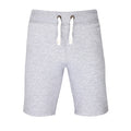 Grau meliert - Front - AWDis Herren Shorts - Jogging-Shorts