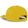 Gelb - Side - Beechfield Unisex Retro Rapper Baseballkappe