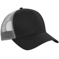 Schwarz - Pack Shot - Beechfield Herren Mesh Trucker Baseballkappe