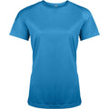 Aqua Blau - Front - Kariban Proact Damen Performance-T-Shirt - Trainings-T-Shirt - T-Shirt