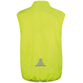 Neon Limette - Back - Spiro Herren Bikewear Crosslite Trainingsweste - Weste - Radsport-Weste