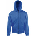 Grau - Side - Fruit Of The Loom Herren Kapuzenjacke Premium 70-30