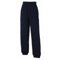 Marineblau - Side - Fruit Of The Loom Kinder Jogging Hose Premium 70-30