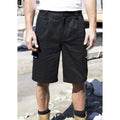 Schwarz - Back - Result Unisex Work-Guard Action Shorts