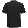 Flaschengrün - Close up - Russell Europe Herren T-Shirt - Arbeits-T-Shirt