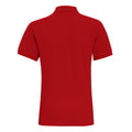 Kardinalsrot - Back - Asquith & Fox Herren Polo-Shirt, Kurzarm