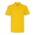 Sonnenblumengelb - Front - Asquith & Fox Herren Polo-Shirt, Kurzarm
