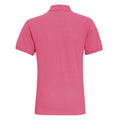 Pink - Back - Asquith & Fox Herren Polo-Shirt, Kurzarm