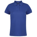 Königsblau - Front - Asquith & Fox Damen Polo-Shirt, Kurzarm