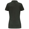 Flaschengrün - Back - Asquith & Fox Damen Polo-Shirt, Kurzarm