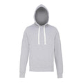 Grau meliert - Front - AWDis Just Hoods Herren Hoodie - Kapuzenpullover