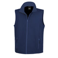 Marineblau - Front - Result Core Herren Softshell Bodywarmer - Gilet