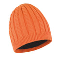 Orange - Front - Result Unisex Winter Essentials Mariner Strickmütze