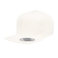 Schwarz - Back - Yupoong Flexfit Klassik 5 Panel Baseball Kappe