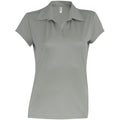 Grau - Front - Kariban Proact Damen Performance Polo-Shirt, Kurzarm