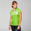 Limette - Back - Kariban Proact Damen Performance Polo-Shirt, Kurzarm