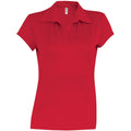 Rot - Front - Kariban Proact Damen Performance Polo-Shirt, Kurzarm