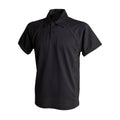 Schwarz - Front - Finden & Hales Herren Sport Polo-Shirt, Kurzarm