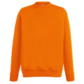 Orange - Front - Fruit Of The Loom Herren Sweatshirt