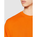 Orange - Side - Fruit Of The Loom Herren Sweatshirt