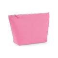 Pink - Front - Westford Mill Canvas Stoffbeutel - Tasche - Kosmetiktasche