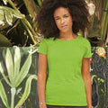 Limette - Back - Fruit of the Loom - T-Shirt für Damen kurzärmlig