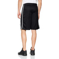 Schwarz-Weiß - Side - Spiro Herren Basketball-Shorts, schnelltrocknend