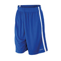 Königsblau-Weiß - Back - Spiro Herren Basketball-Shorts, schnelltrocknend