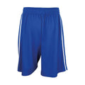 Königsblau-Weiß - Side - Spiro Herren Basketball-Shorts, schnelltrocknend