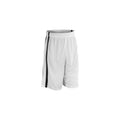 Weiß-Schwarz - Front - Spiro Herren Basketball-Shorts, schnelltrocknend