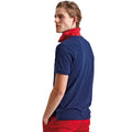 Marineblau-Rot - Lifestyle - Asquith & Fox Herren Polo-Shirt, kurzärmlig