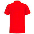 Rot-Marineblau - Back - Asquith & Fox Herren Polo-Shirt, kurzärmlig