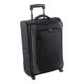 Schwarz-Dunkles Graphit - Front - Quadra Tungsten Business Trolley (29 Liter)