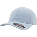 Hellblau - Front - Flexfit Dad Baseballkappe