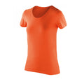 Tangerine - Front - Spiro Damen Softex Super Soft Stretch T-Shirt