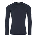 Marineblau - Front - Awdis - "Just Cool" Base Layer Oberteil für Herren Langärmlig