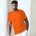 Orange Crush - Back - AWDis Just Cool Herren Smooth Kurzarm T-Shirt