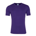 Violett - Front - AWDis Just Cool Herren Smooth Kurzarm T-Shirt