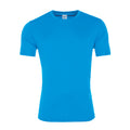 Saphirblau - Front - AWDis Just Cool Herren Smooth Kurzarm T-Shirt