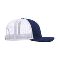 Marineblau-Weiß - Back - Yupoong Flexfit Retro Trucker Kappe