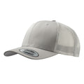 Silber - Front - Yupoong Flexfit Retro Trucker Kappe