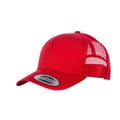 Kastanie - Side - Yupoong Flexfit Retro Trucker Kappe