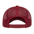 Cranberry - Back - Yupoong Flexfit Retro Trucker Kappe