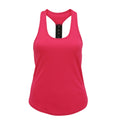 Hot Pink - Front - Tri Dri Damen Performance Tank Top