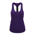 Violett - Front - Tri Dri Damen Performance Tank Top