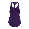 Violett - Back - Tri Dri Damen Performance Tank Top