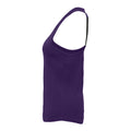 Violett - Side - Tri Dri Damen Performance Tank Top