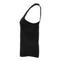 Schwarz - Side - Tri Dri Damen Performance Tank Top